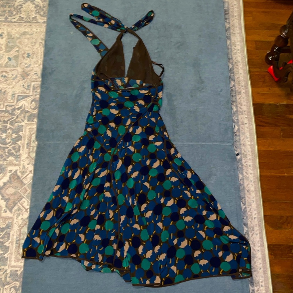 Vintage Max Azria Asymmetrical Halter Dress - Picture 2 of 3